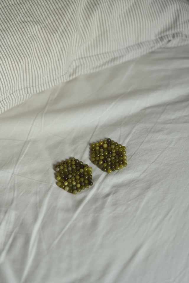 Natural Nephrite Jade Eye Patches