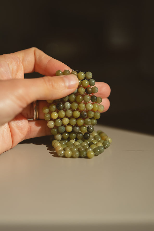 Natural Nephrite Jade Eye Patches