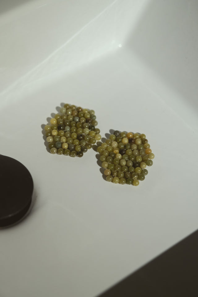 Natural Nephrite Jade Eye Patches