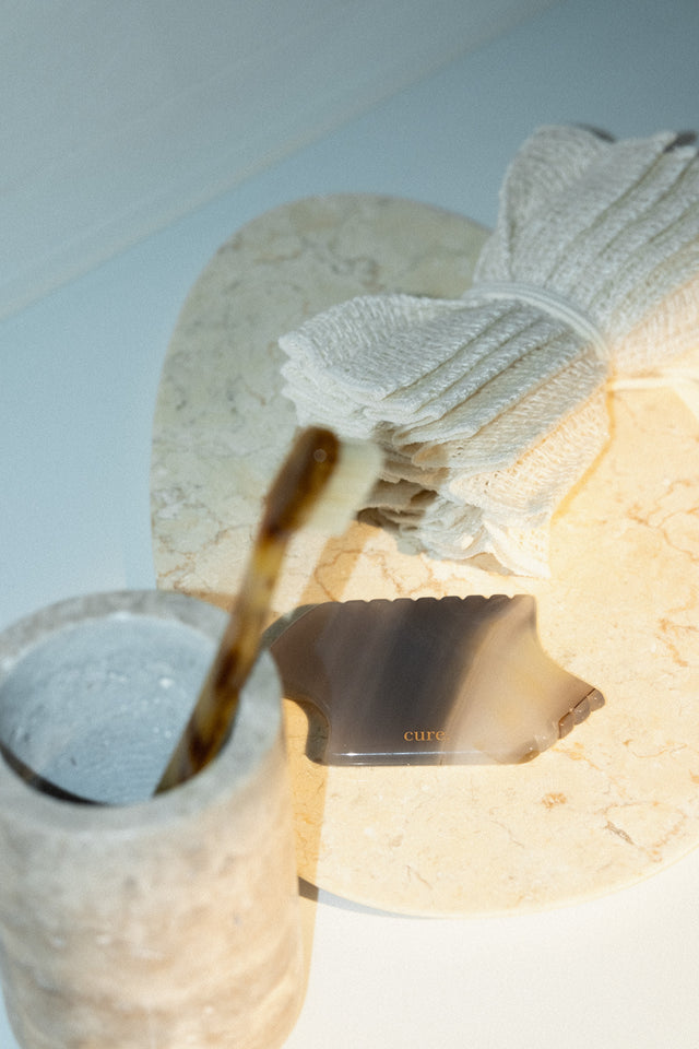 Natural Agate Gua Sha For Face & Body Massage