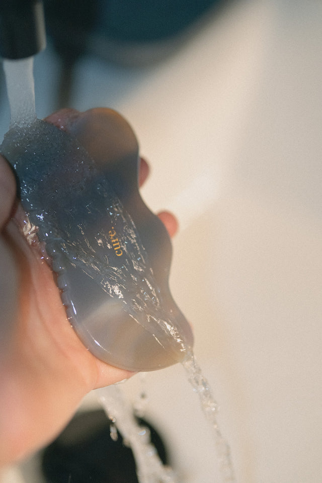Natural Agate Gua Sha for Body Massage