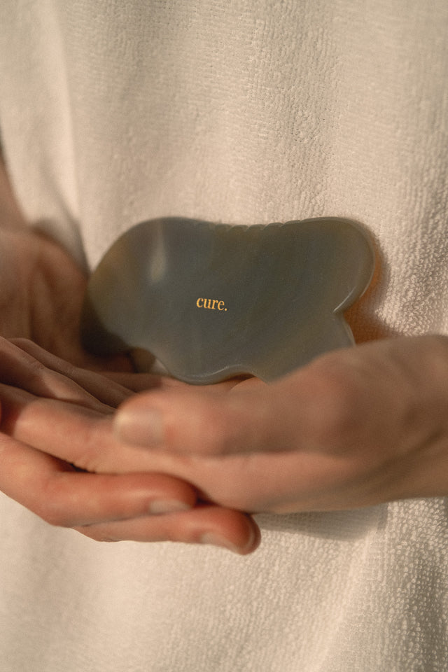 Natural Agate Gua Sha for Body Massage