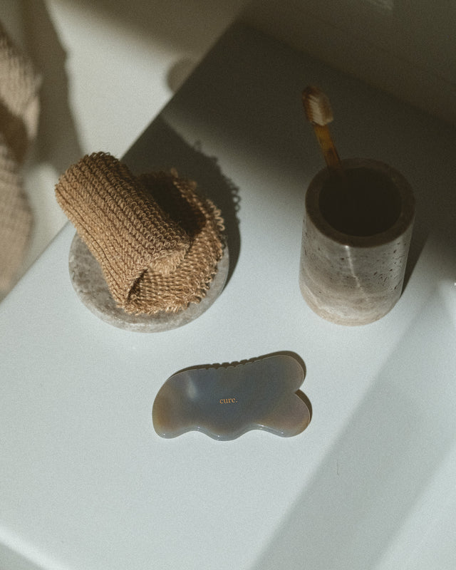 Natural Agate Gua Sha for Body Massage