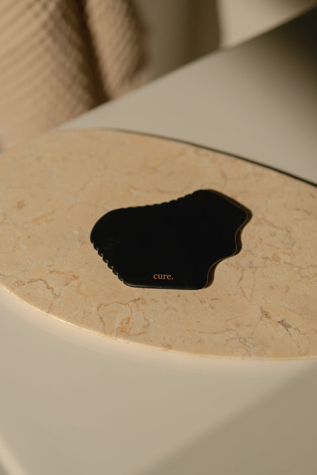 Natural Bian Stone Gua Sha for Body & Face Massage