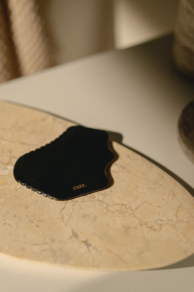 Natural Bian Stone Gua Sha for Body & Face Massage