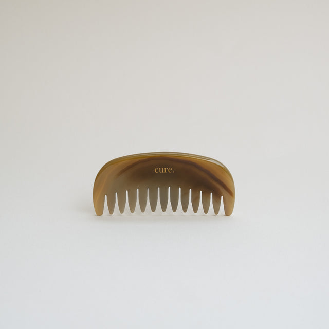 Natural Agate Scalp Comb Gua Sha | LIGHT
