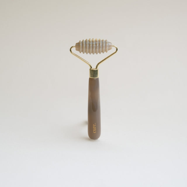 Natural Agate Spiked Facial Roller