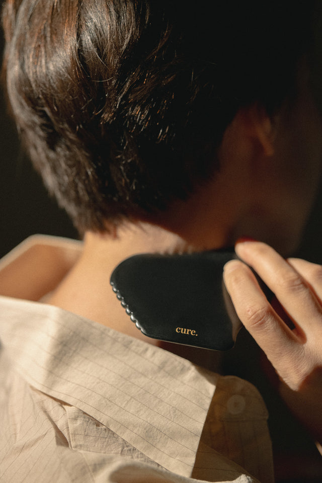 Natural Bian Stone Gua Sha for Body & Face Massage