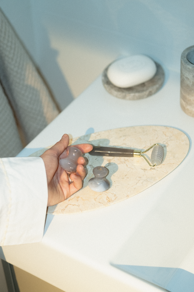 Agate Face & Eye Care Set