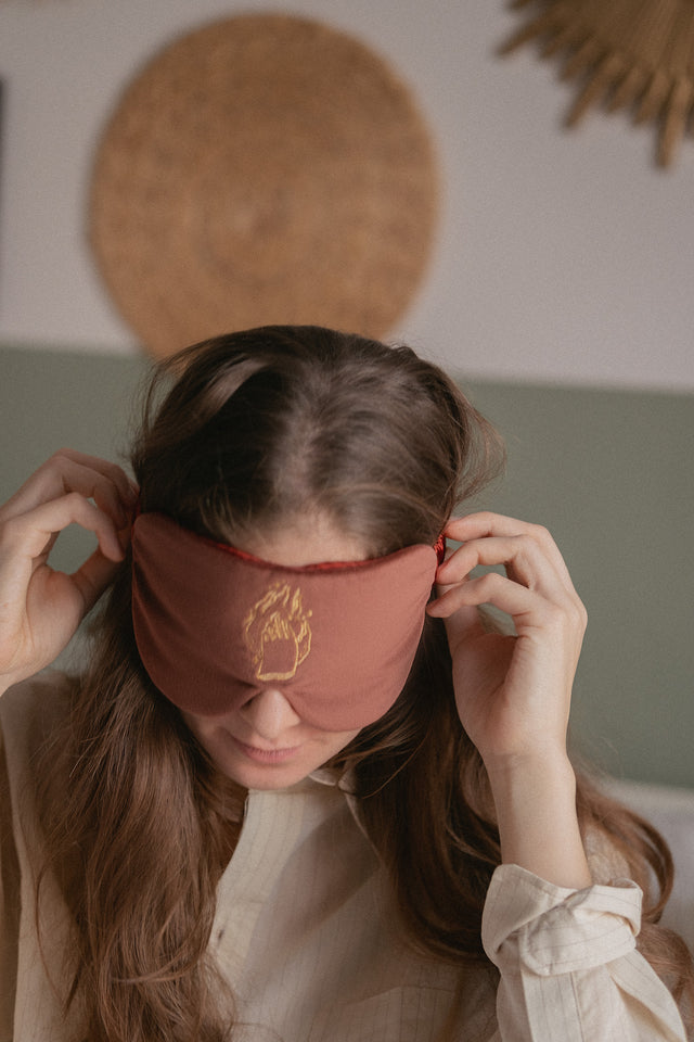 Handmade Sleep Mask | Horoscope Sign | “Fire” Element