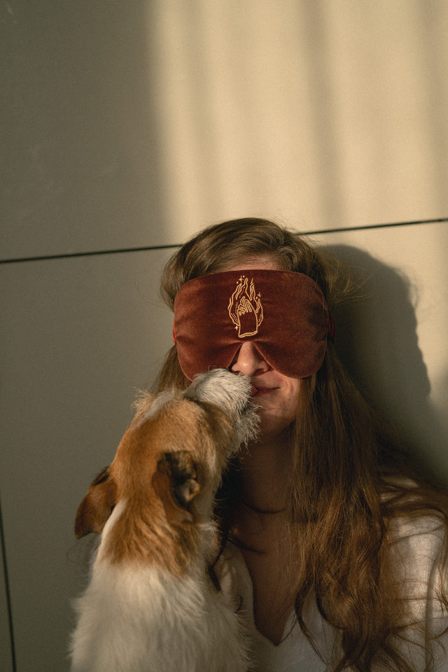 Handmade Sleep Mask | Horoscope Sign | “Fire” Element
