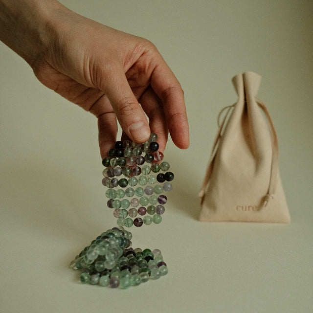 fluorite natural stone patches